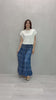 Maglia crop quadrata viscosa leggera