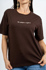 T-shirt scritta cotone “Ho sempre ragione”
