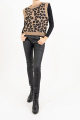 Pantalone SecondSkin Black effetto ecopelle