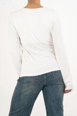 Maglia Dream Soft Touch in viscosa con girocollo ampio