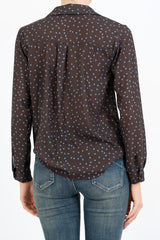 Camicia velata DotBloom a pois