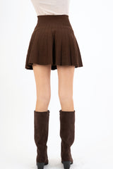 Minigonna Soft Pleat in viscosa elasticizzata