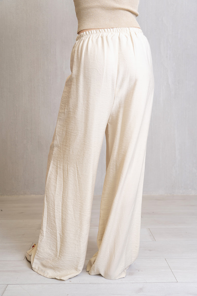 Completo tela di viscosa Gilet e Pantalone
