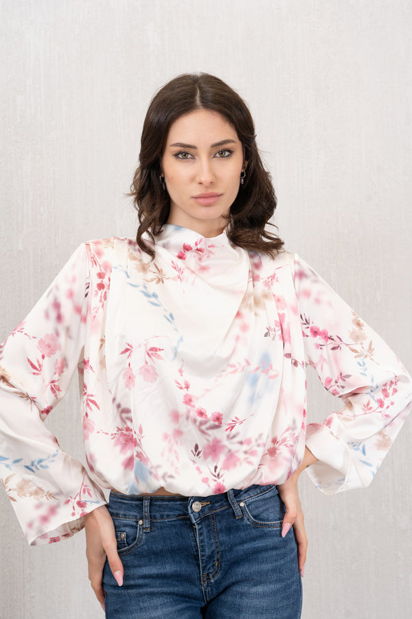 Blusa Bloom Satin