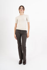 Jeans Zampetta Brown Made in Italy
