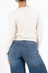 Maglia BitDetail con scollo a goccia