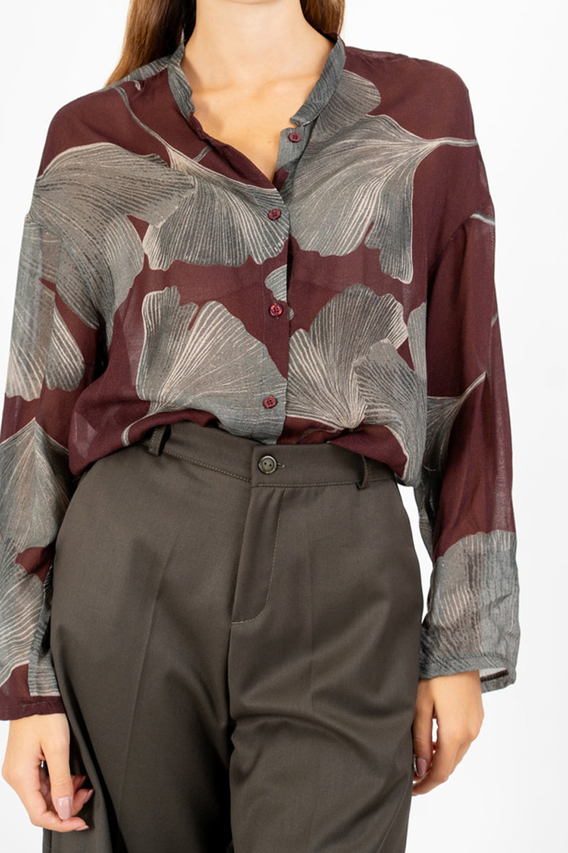 Maglia camicia LeafWhirl