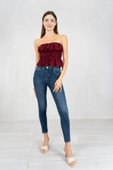 Top Bali Breeze a fascia con schiena scoperta