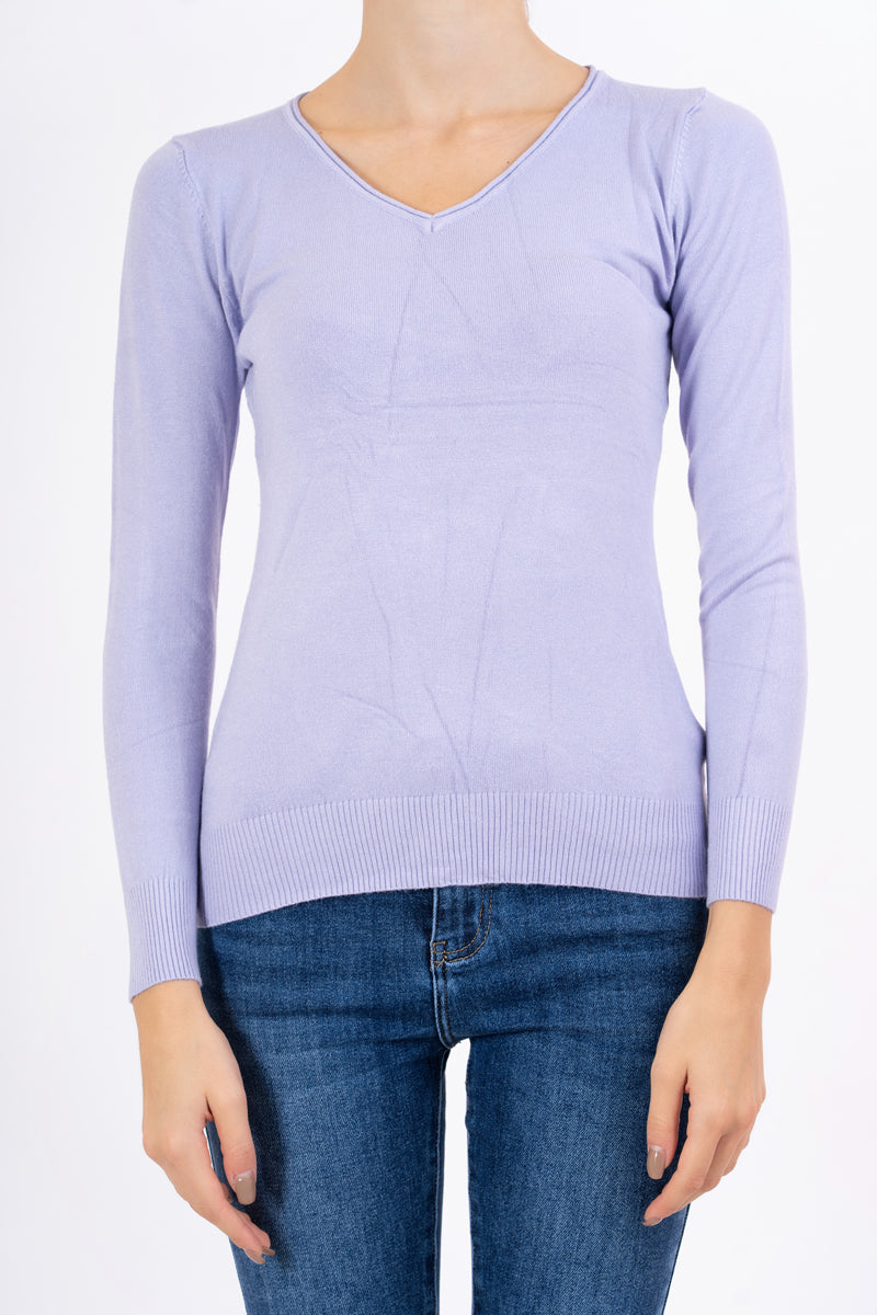 Maglia Dream Basic Scollo a V in Viscosa
