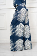 Pantalone palazzo Palm Mirage in viscosa