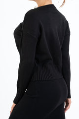 Maglione Pearl Dream con dettagli gioiello