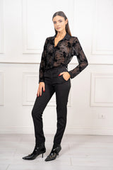 modella indossando Camicia Floris colore