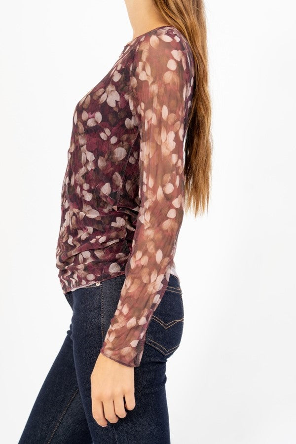 Maglia PetalMist in microrete