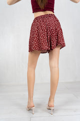 Shorts Flower Muse con fusciacca
