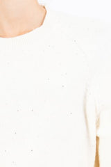 Maglia Sparkle con Micro Paillettes