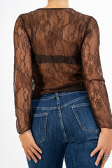 Lace Essential girocollo