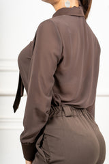 Camicia Sloane con cravatta