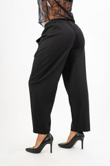 Pantalone Asimmetrico Soft Black