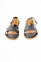 Sandalo Nero H-Cut