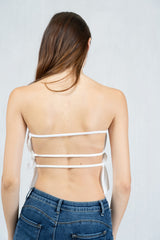 Top Bali Breeze a fascia con schiena scoperta