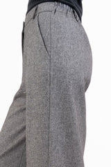 Pantalone TailorFit palazzo in poliviscosa mélange