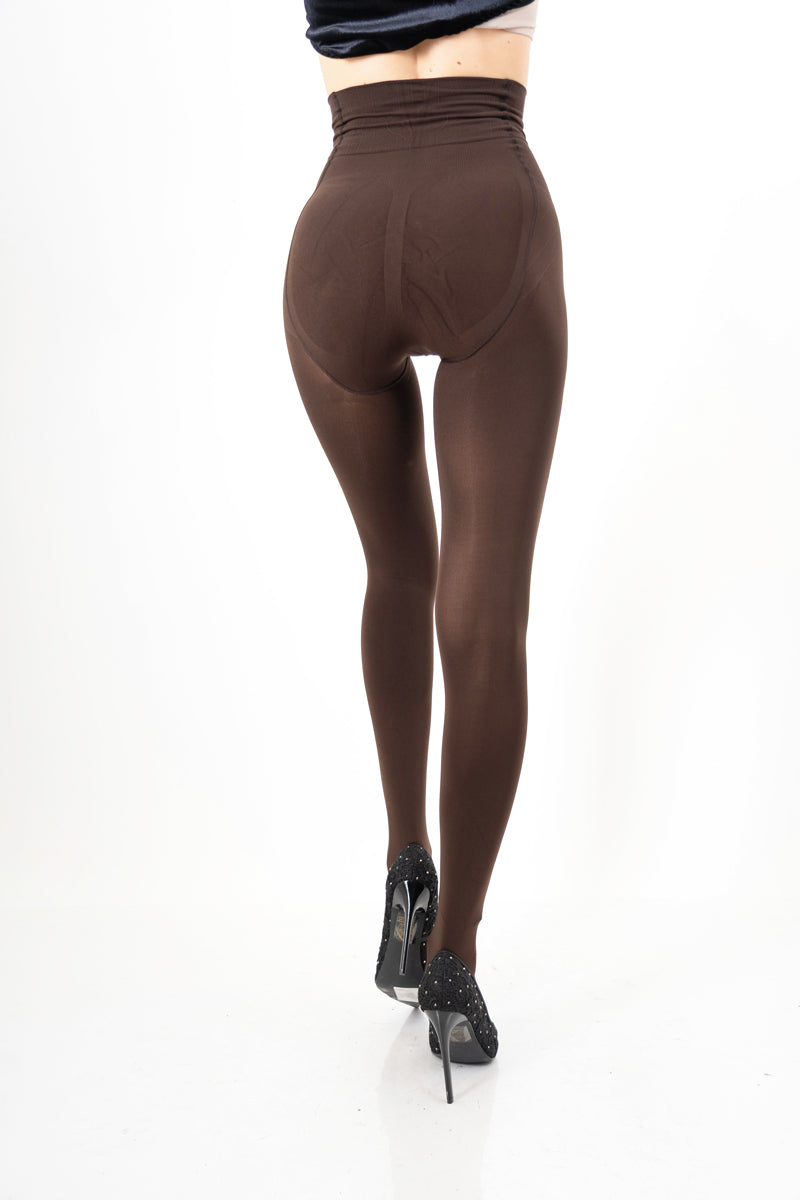 modella indossando Tights Fashion 280D – Effetto Shape colore