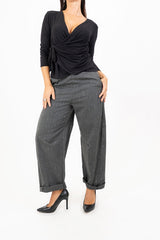 Pantalone HerringLine in poliviscosa con elastico