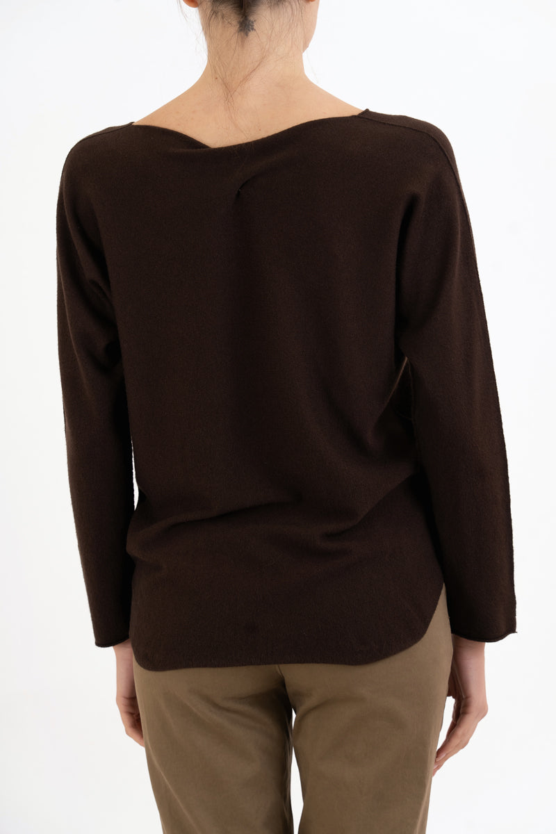 Maglia SoftVibe in misto viscosa scollo a V