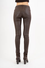 Pantalone SecondSkin Mocha effetto ecopelle