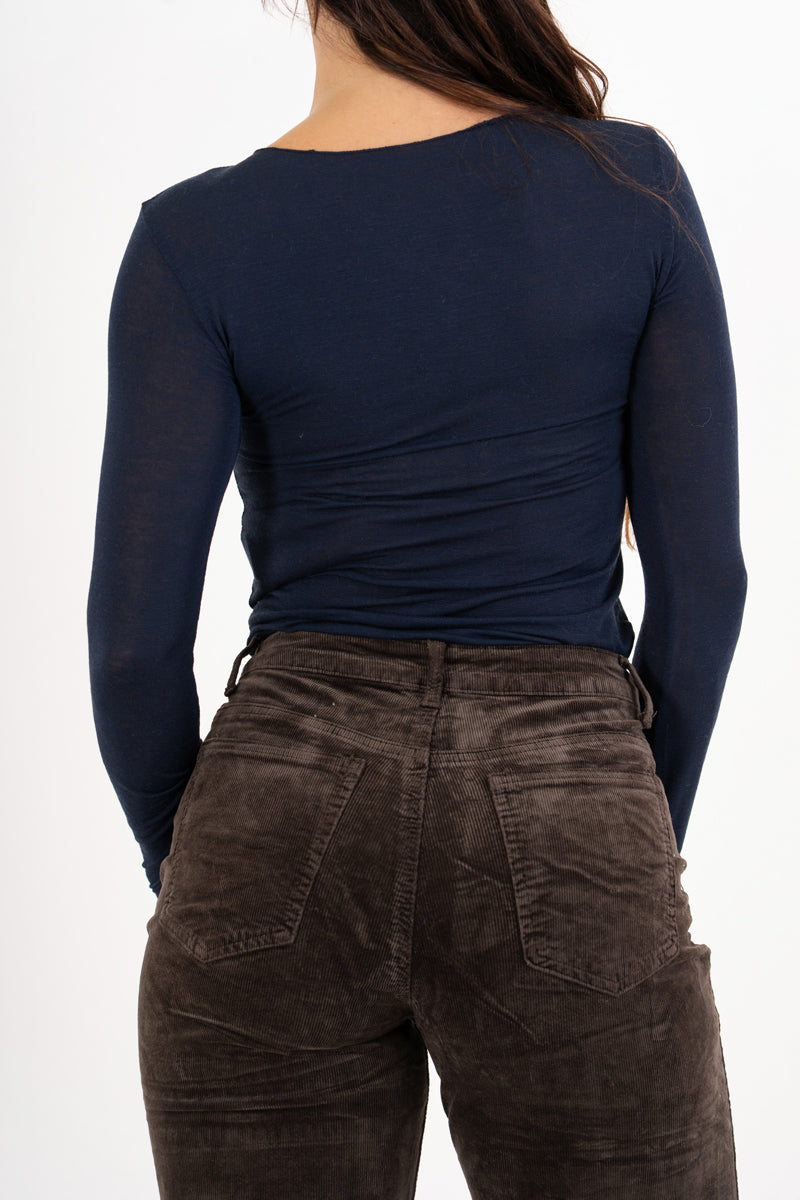 Maglia SoftCash in misto viscosa e cashmere