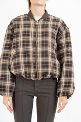 Bomber PlaidRust imbottito