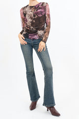 Jeans Flare Push-Up The Used
