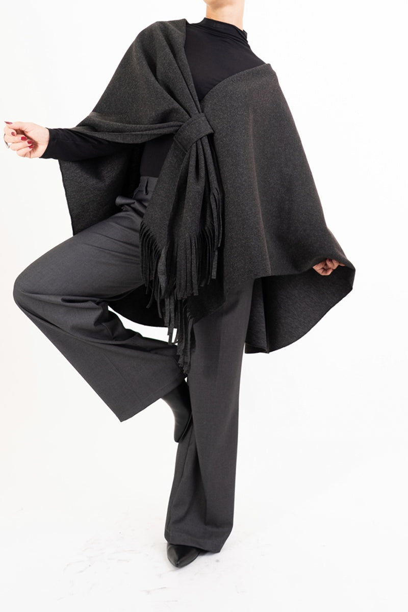 Pantalone CityPalazzo in poliviscosa elasticizzata