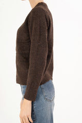 Maglioncino Teddy Chic con toppa ricamata