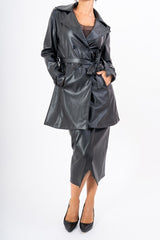 Trench Ecopelle Chic