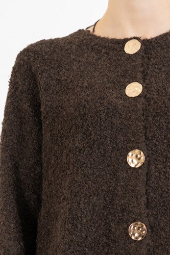 Cardigan SoftCloud in filato bouclé