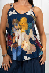 Top Fantasia Monet in 100% Viscosa Made in Italy