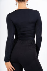 Maglia Scollatura Lace Touch
