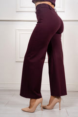 Pantalone Margot Palazzo Prugna