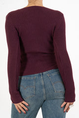 Cardigan Lace Gold in costina con pizzo