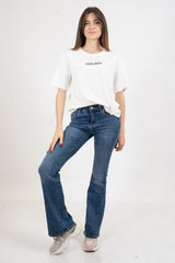 T-shirt scritta cotone “ESAURITA”.