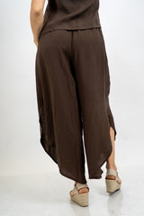Pantalone ampio fluido in misto viscosa
