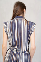 Camicia Fantasia righe in Viscosa