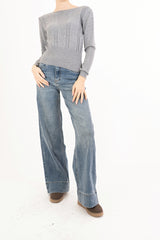 Maglioncino Soft Lines con scollo barca