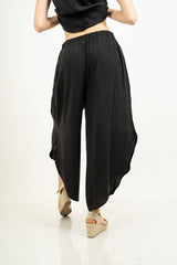 Pantalone ampio fluido in misto viscosa