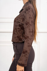modella indossando Camicia Floris colore