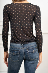 modella indossando Maglia Aveline colore