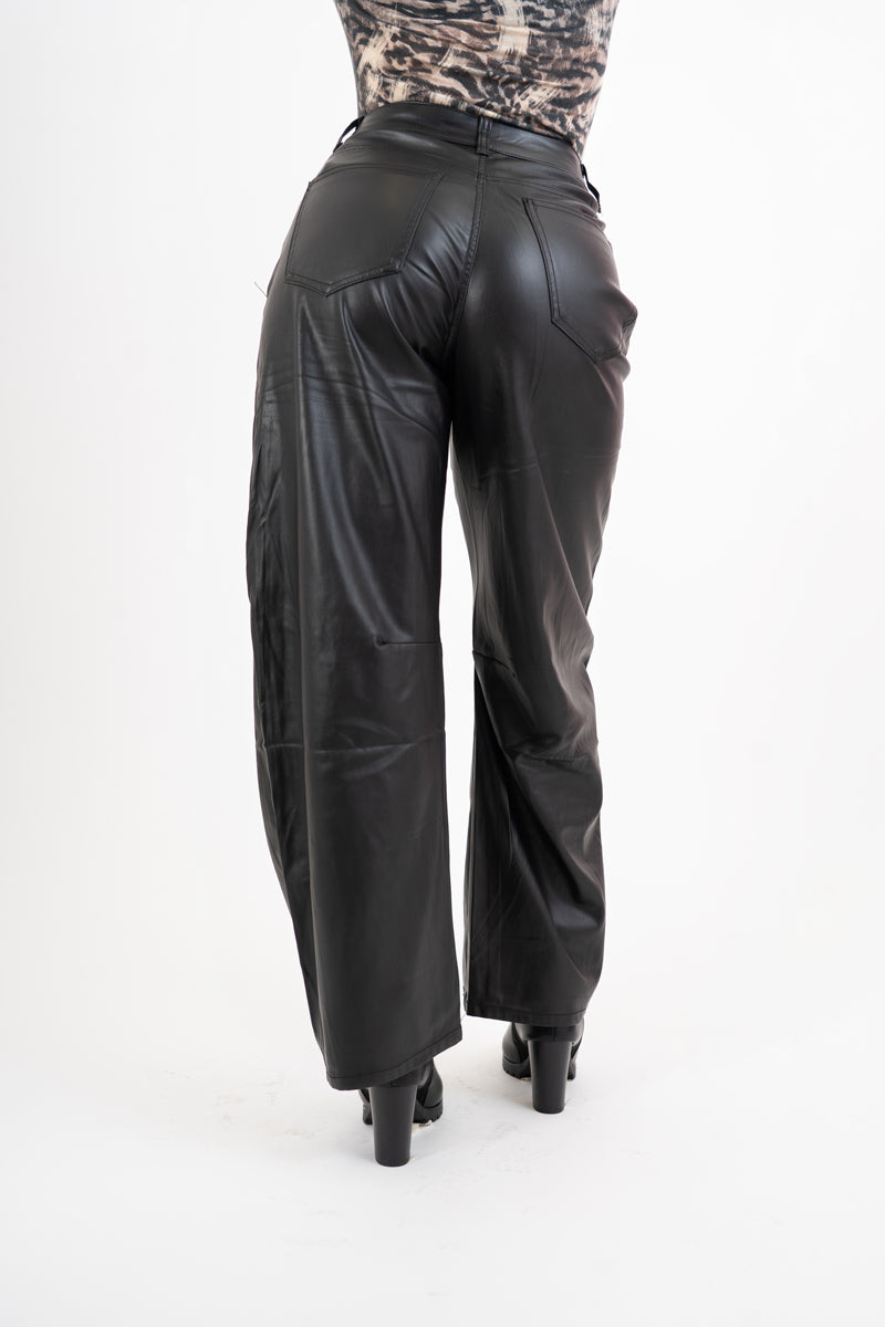 Pantalone SoftBalloon effetto ecopelle
