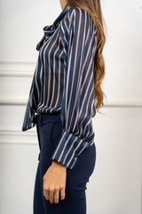 modella indossando Camicia Brompton colore